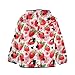 KEIGE Strawberry Fruit Boys Fleece Coat,Children's Zip-Up Hoodie Jacket,Baby Warm Fashion Outerwear 4T,A111068