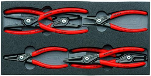 6 Pc Circlip Pliers Set In Foam Tray