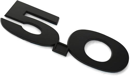 Miniatura 4 de 2 calcomanías de repuesto para Mustang GT 2011-2020 (negro)