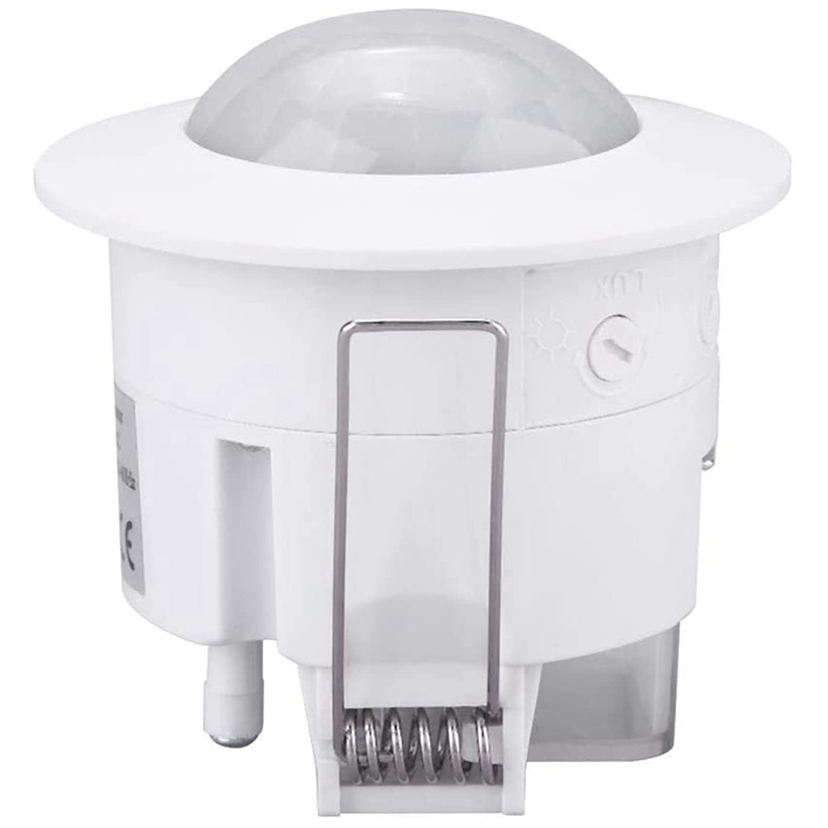 6X Interruptor de Luz del Detector del Sensor de Movimiento del Techo PIR Empotrado Infrarrojo de 110V-220V 360 °, Sensor de Luz de Movimiento