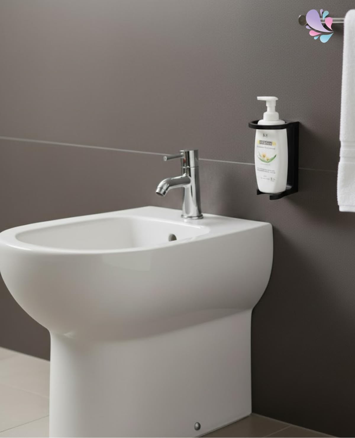 SET Damentoilette Komplettsystem Weiß | Damentoiletten-Komplettset mit Cosmos Spendern, Sitzreiniger, Intimschaum und Hygienezubehör