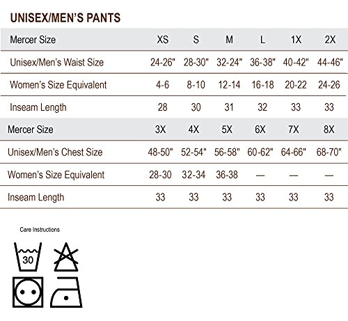 Mercer Culinary M60030Hts Millennia Men's Cook Pants In Hounds Tooth, Small, Black/White #TOP1