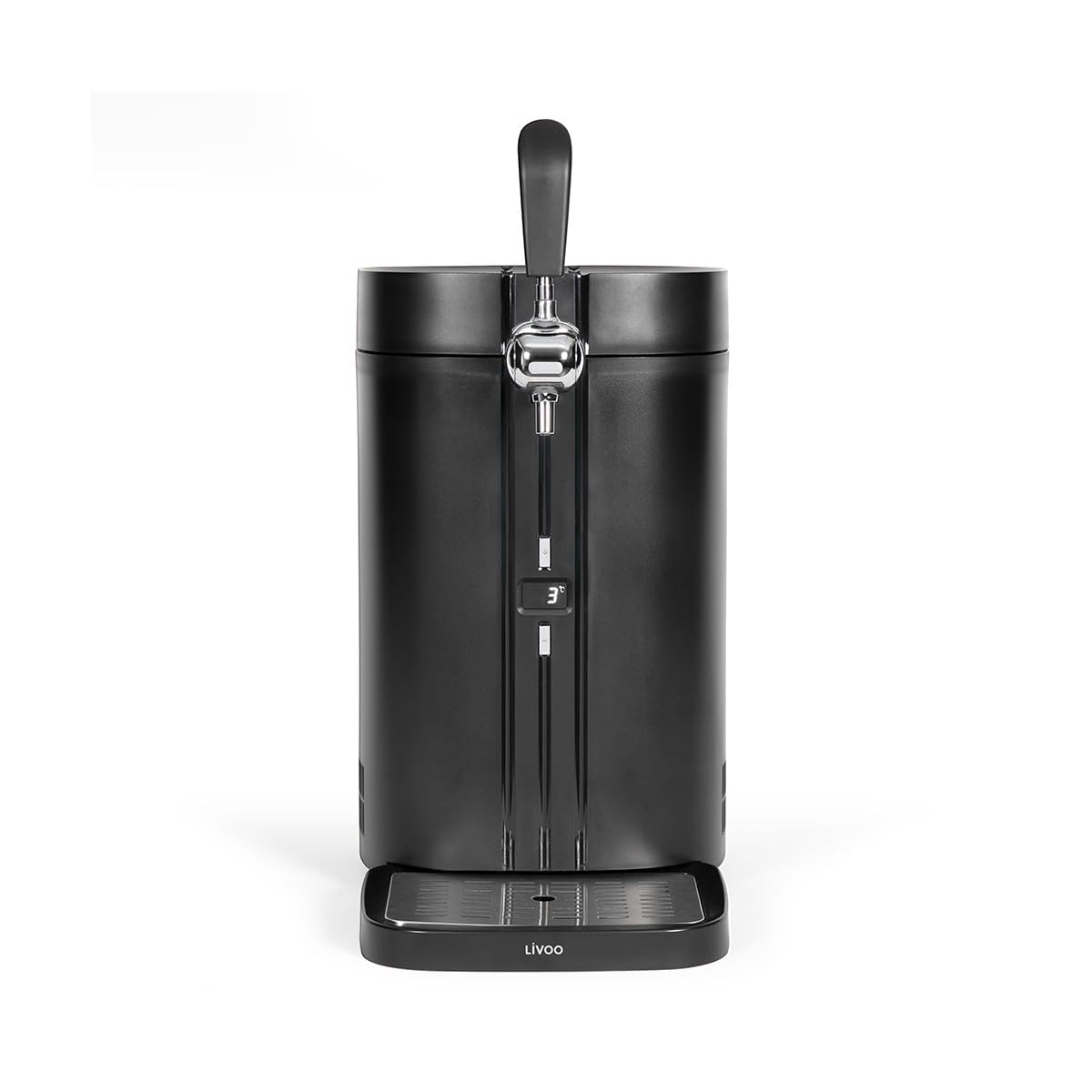 LIVOO - Tireuse à bière DOM511-60W, 3 à 12°C, compatible fut 5L, 50 dB