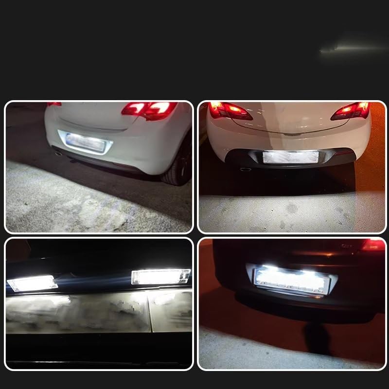 Luz de matrícula Alfa Romeo evita multas e ITV desfavorable con este kit dos piezas 6