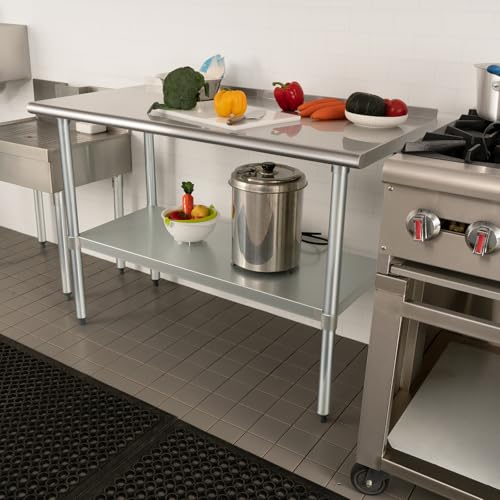 Image of HARDURA Stainless Steel Commercial Table 30x36 Inches