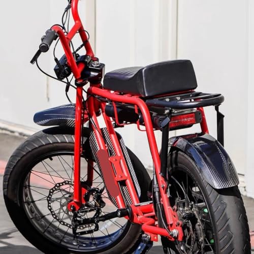 Piezas para extendido repuesto plano de asiento motocicleta con acabado resistente para Super 73 2