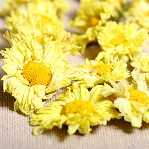 JQ Hangbaiju Chrysanthemum Buds Tea Thé À La Fleur De Plantes Thé En Vrac Réduisent La Sécheresse Des Yeux 200g