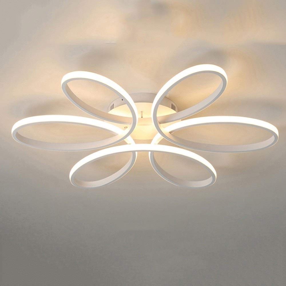 Chandelier de Décoration Métal et Acrylique Chic - 8
