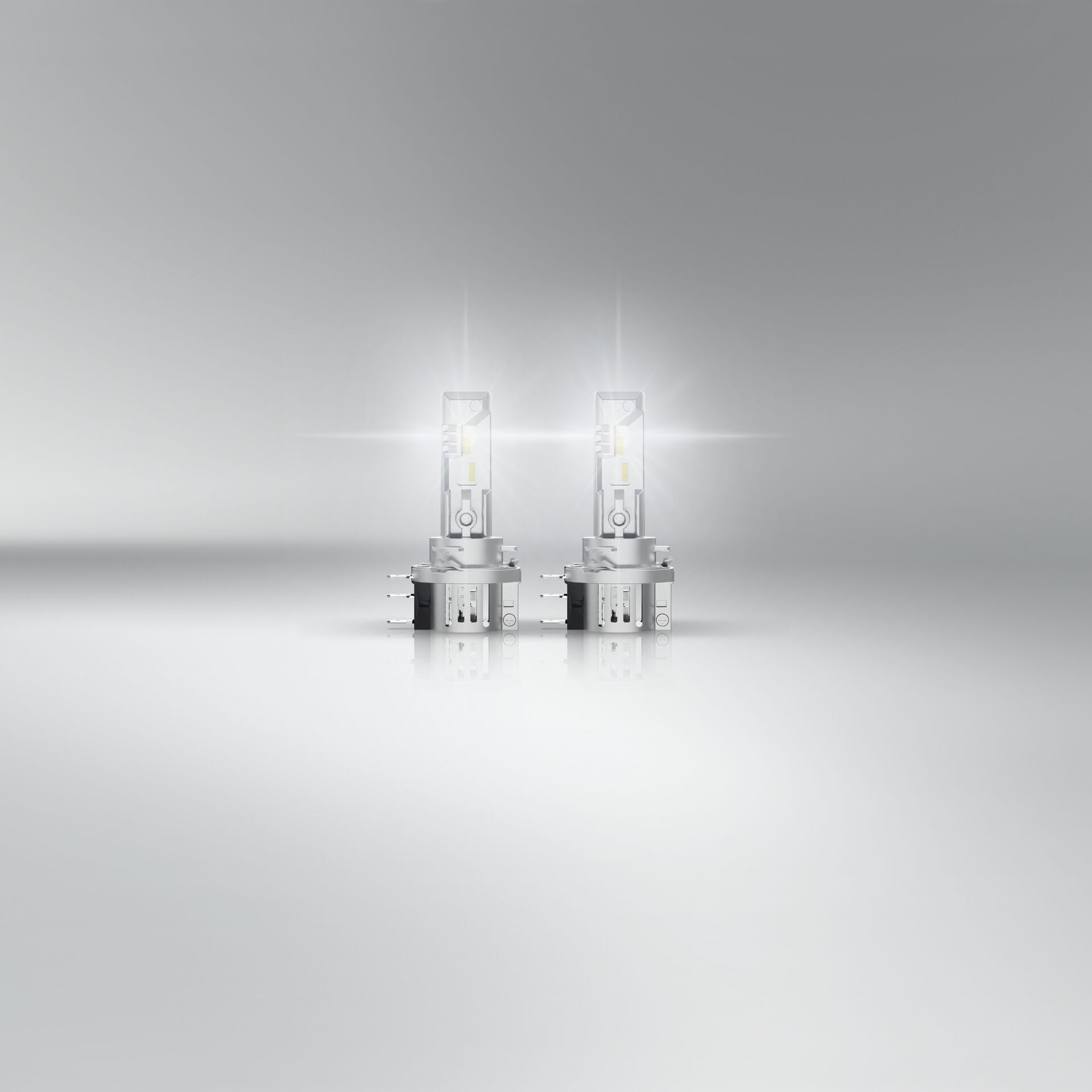 Osram LEDriving HL EASY GEN 2 ≜H15, LED high and low beam lamp, Cool White 6500K, no accessory needed, offroad use only - no ECE, 2 lamps