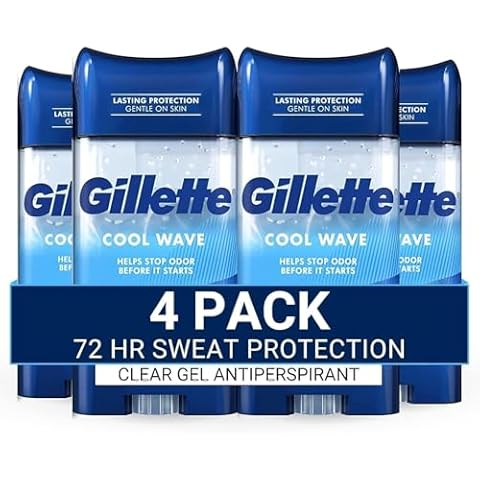 Gillette Men's Clear Gel Antiperspirant and Deodorant Cover