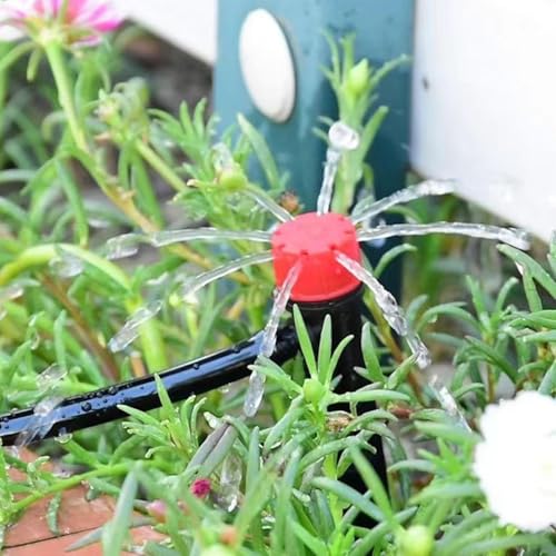 Kit d'irrigation goutte à goutte réglable pour résoudre le manque d'eau des plantes de jardin - 2