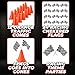 Bedwina Race Car Birthday Party Decorations - (36 Pcs) 12 - 8-Inch Orange Mini Cones for Kids & 24 Black & White Checkered Flags on Sticks - Race Car Themed Birthday Party Decor & Centerpiece Supplies