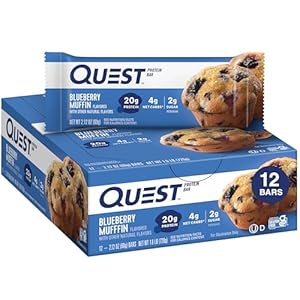 Quest Nutrition Protein Bar Blueberry Muffin 12 x 60g