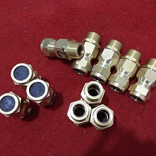 19000005188 - Cable Gland, Han CGM-P Series, M40, Nylon (Polyamide), Black, 20 mm, 26 mm