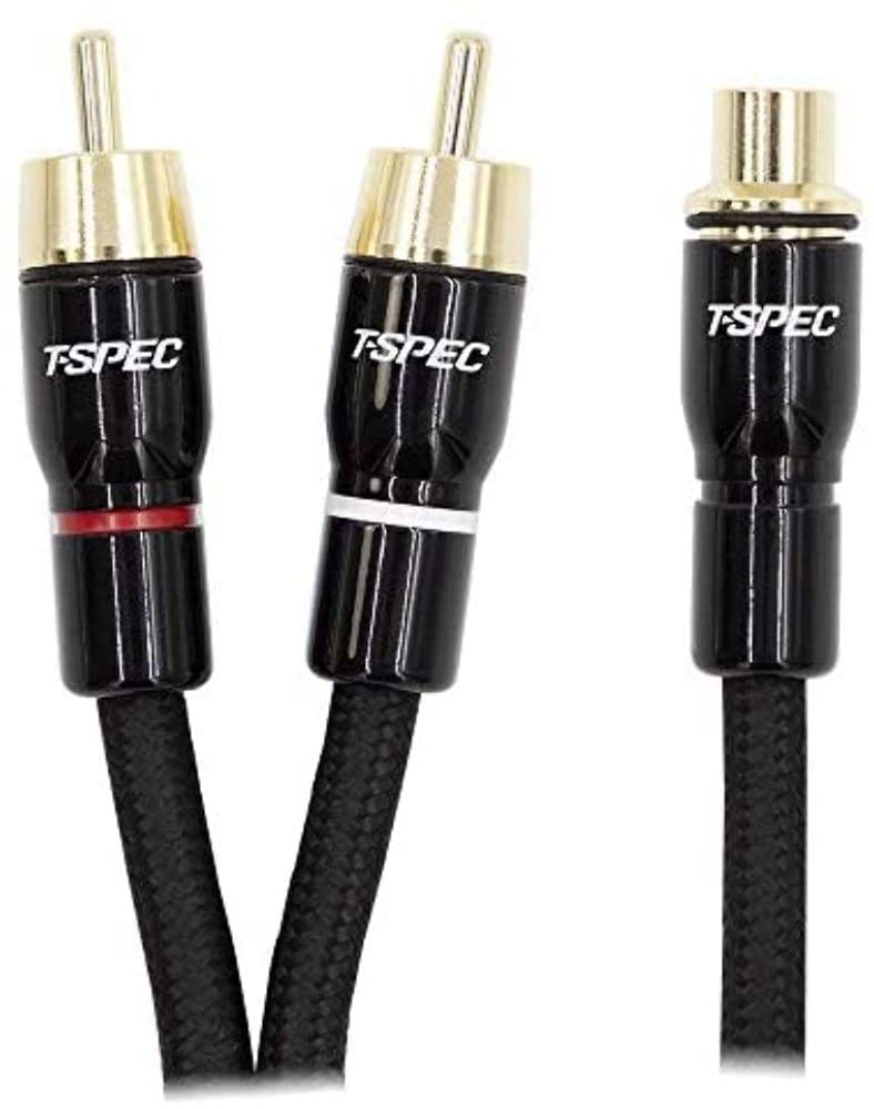 Amazon.com: T-Spec - V16 Series RCA Audio Cables - 1 Female 2