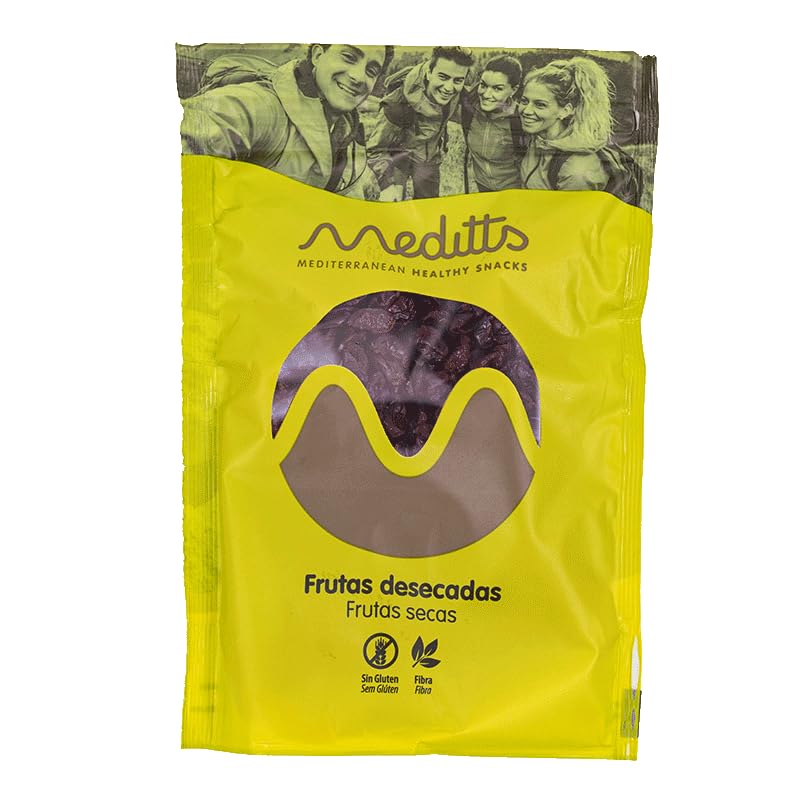 Meditts - Arándanos Deshidratados 150 gr | 100% Naturales y Sin Conservantes | Ricos en Fibra y Antioxidantes | Snack Saludable y Energético | Apto para Repostería, Desayunos y Ensaladas