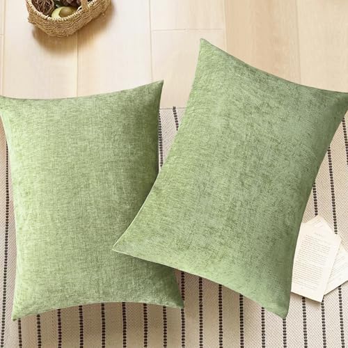 image for CaliTime Throw Pillow Covers Decorative 20 X 26 Inches Pack of 2 Cozy 