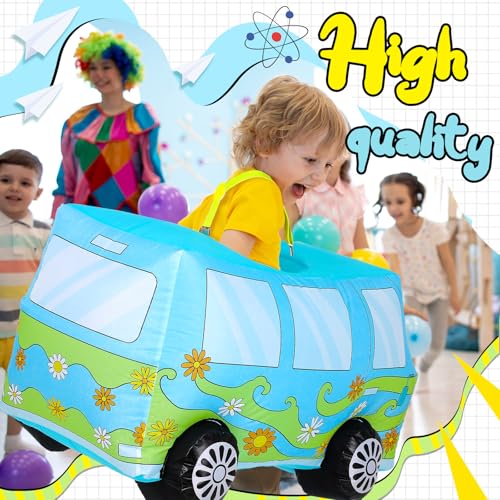 Disfraz Inflable Niño Perro Bus Halloween 3D miniatura 6