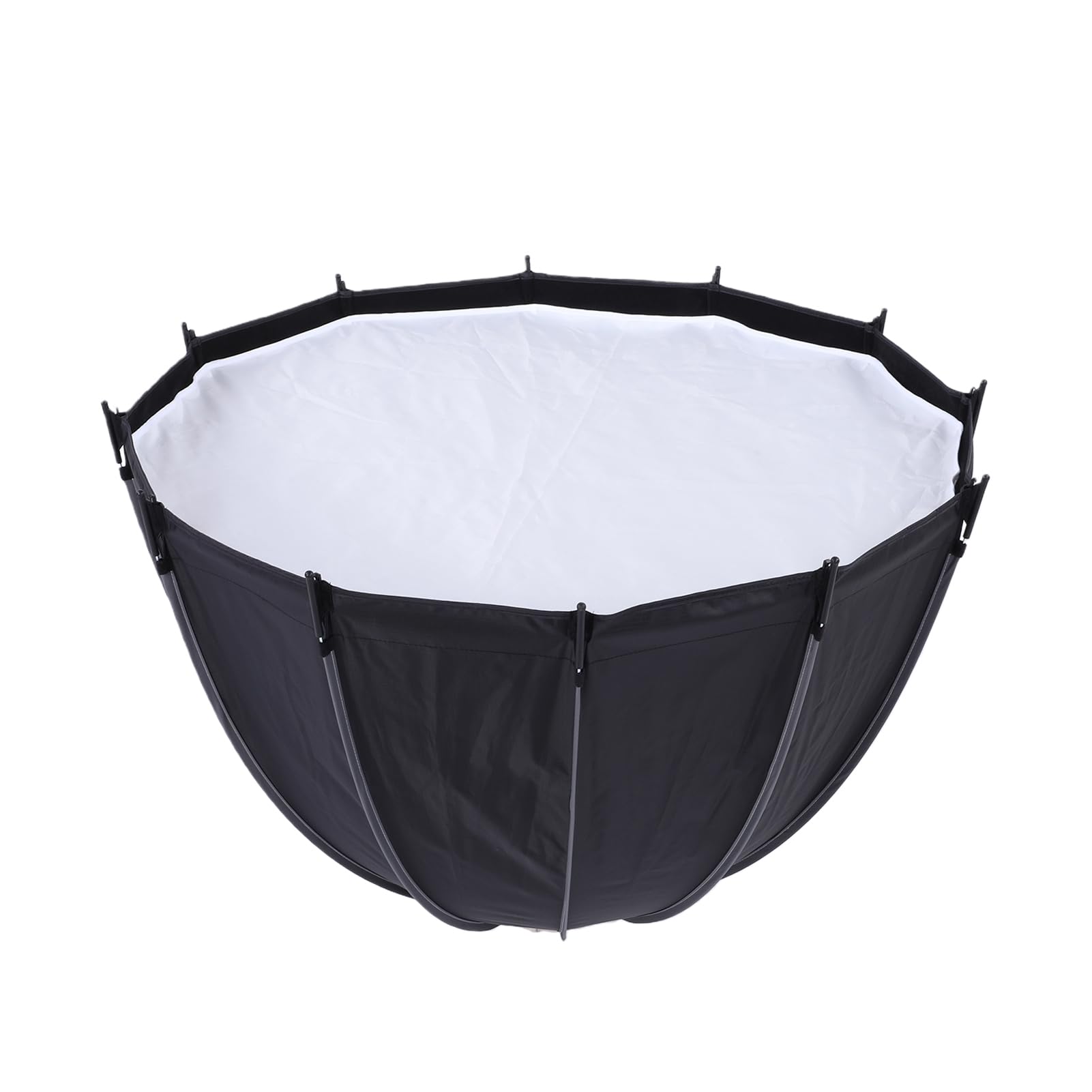 Sorandy Softbox Parasolowy 90 Cm, Softbox Składany za pomocą Jednego Przycisku, Softboxy do Fotografii Studyjnej z siatką i Dyfuzorami, Idealne do Oświetlenia Studyjnego