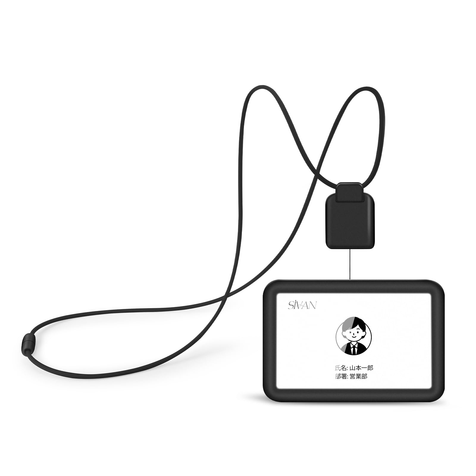 Amazon.co.jp: [SIVAN] ID カードホルダー カードホルダー 首掛け 社員