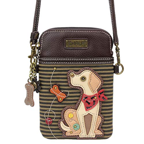 Chala Group Handbags Yellow Lab Cellphone Crossbody Handbag - Labrador Gift Lab Mom2