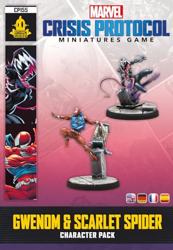 Marvel Crisis Protocol Gwenom & Scarlet Spider Character Pack miniatura 2