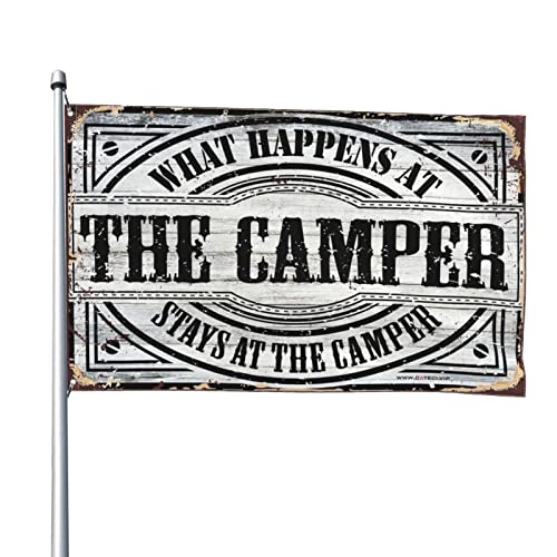 Drapeaux Country Boy pour camping : déco humour 152x244 cm