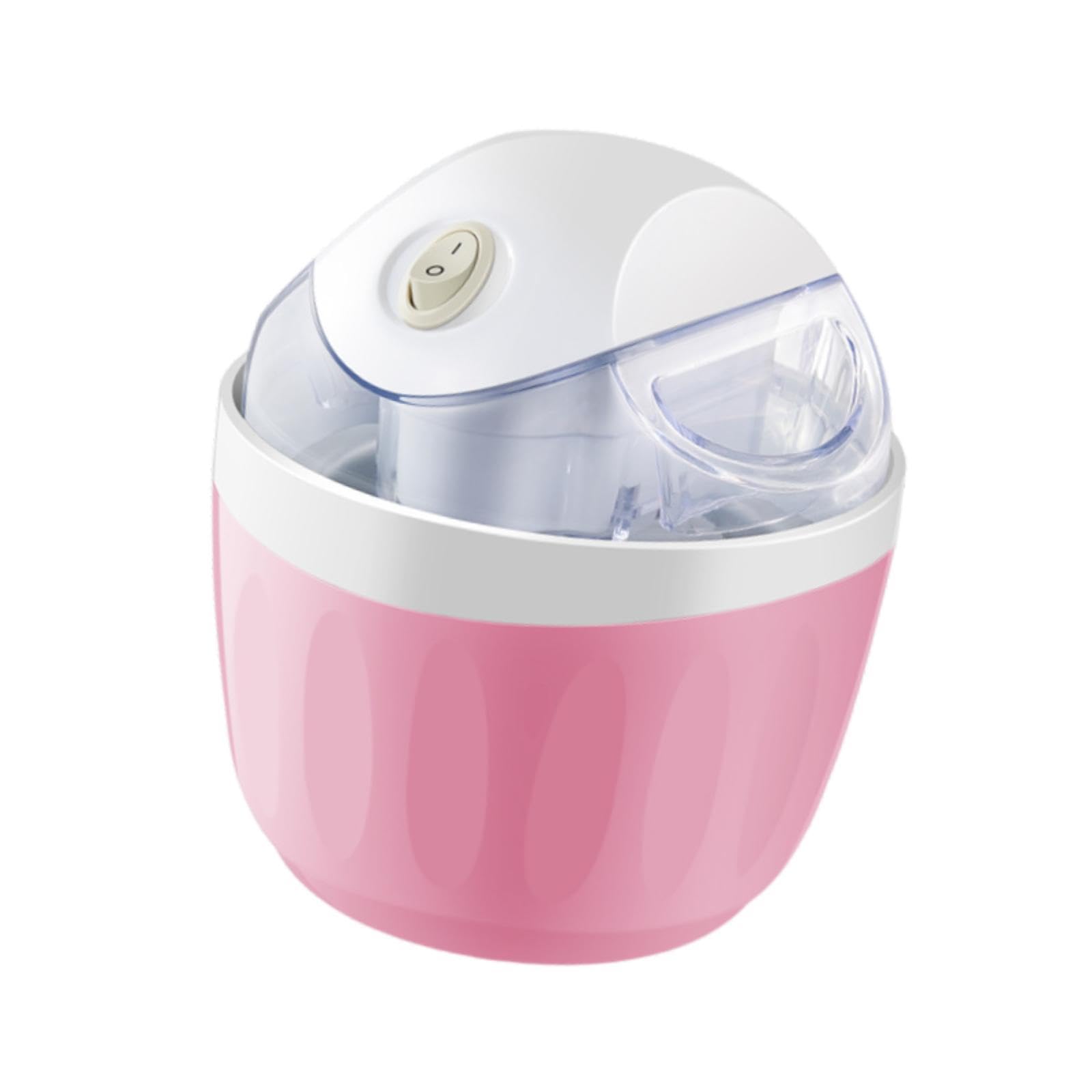 Ice Cream Maker 12W Small Kitchen Appliance Space Saving 500ml Dessert Maker Pink White | Ice Cream Makers | Small Kitchen Appliances | Kitchen Dining & Bar-image-34