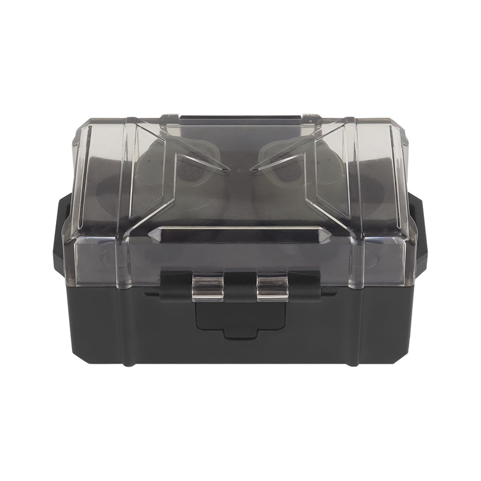Auricolari elettronici wireless ricaricabili 3.0 con soppressione del suono, protezione e miglioramento dell'udito per tiro e caccia, include dock di ricarica USB.