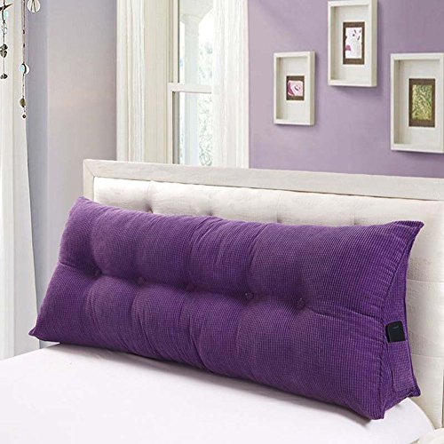VERCART Sofa Bed Large Filled Triangular Wedge Cushion Bed Backrest Positioning Support Pillow