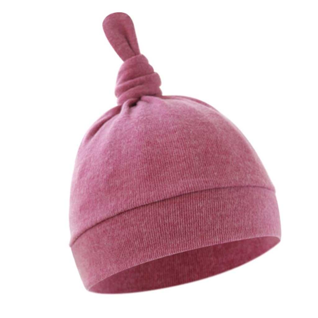 ffgguuiic Cotton Breathable Baby Bonnet Hat Soft Infants Earflap Bonnet Fetal Caps Comfortable Headwear for 0 to 6 Months Unisex