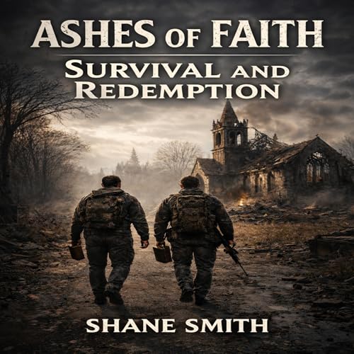 Diseño de la portada del título Ashes of Faith