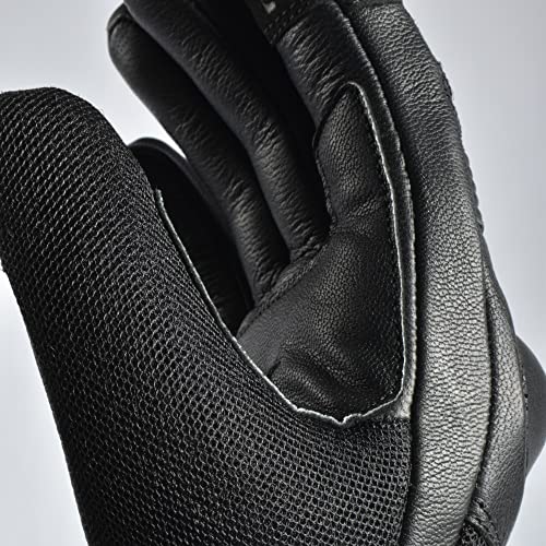 J.a.g. Jag Leather Motorcycle Motorbike Knuckle Protection Powersports Gloves - Motorcycle Gloves Touchscreen For Men (All Black, Large) #TOP7