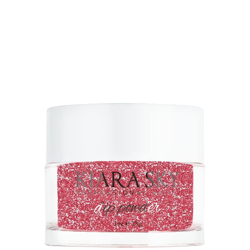 Kiara Sky Professional Nails, Nail Dipping Powder 1 oz. - Red Tones (Forbidden)