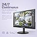 Amcrest 24/7 Security Camera Monitor Screen, 22 inch, Thin Micro Bezel, Built in Speakers, Compatible CCTV NVR/DVR Surveillance Monitor, 1080p FHD 60Hz, HDMI VGA, W-LED AM-LM22