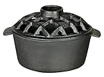 US Stove Company LS-02 Lattice Steamer, Black