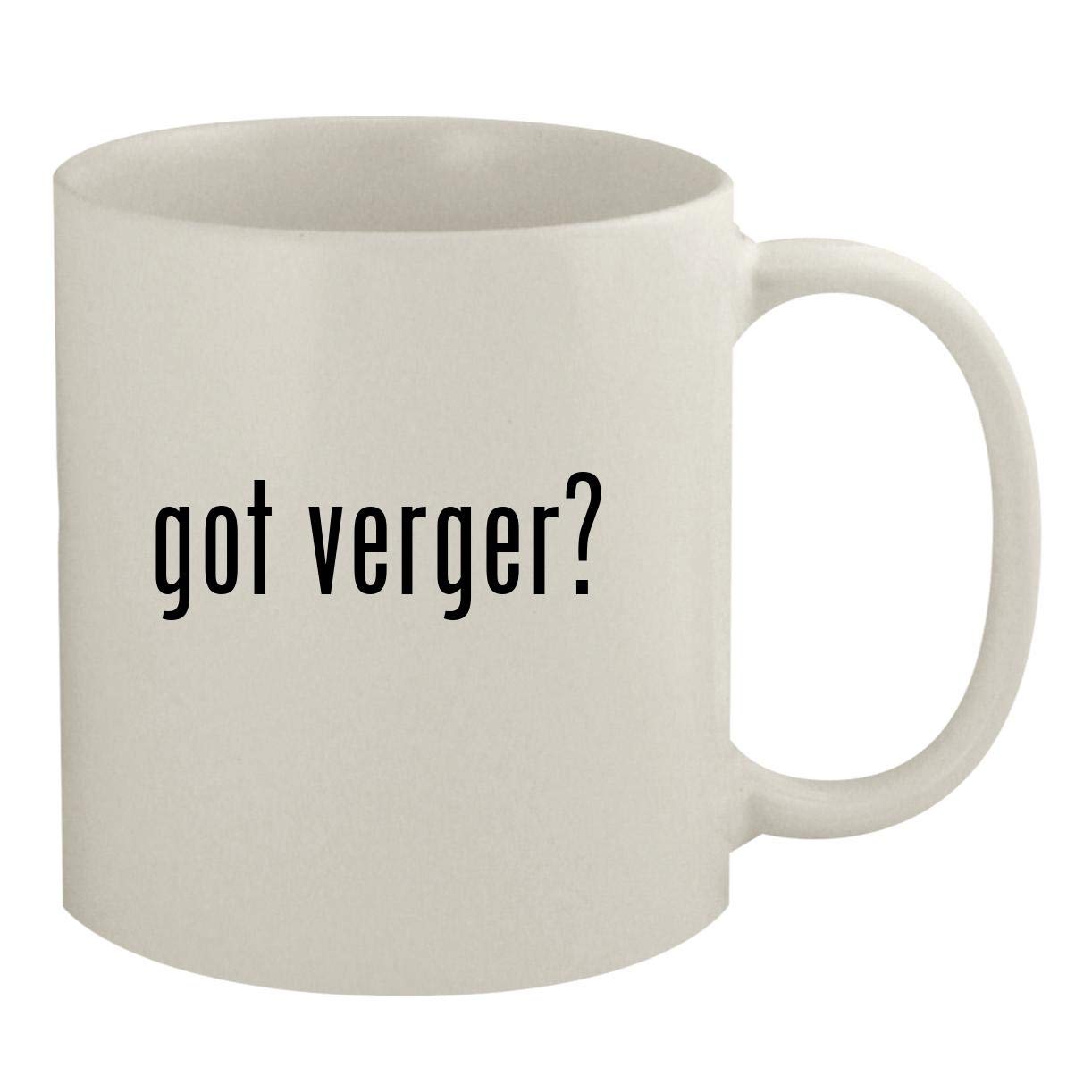 got verger? - 11oz White Coffee Mug