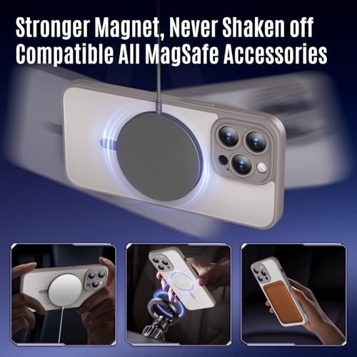 Image of Symcele Designed for iPhone 12 Pro Max Case, Compatible with MagSafe