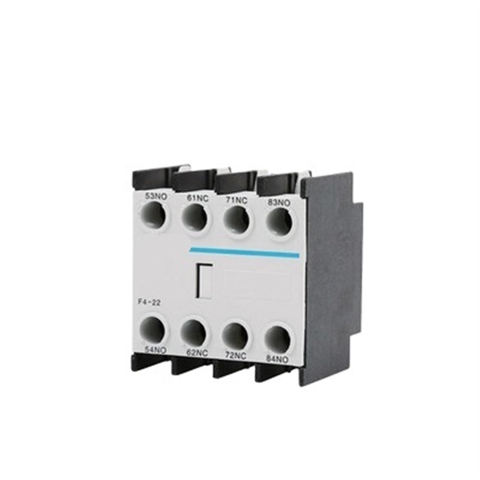 F4 AC stycznik pomocniczy bloki kontaktowe F4-02 F4-22 F4-11 F4-13 pasujące CJX2 2N/O + 2N/C F4-20 1 szt