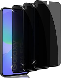 Anti-spy Tempered Glass for Samsung Galaxy A35/A36/A55/A56 5G, 2 Pieces Privacy Screen Protector, 9H Hardness Glass Privacy Film