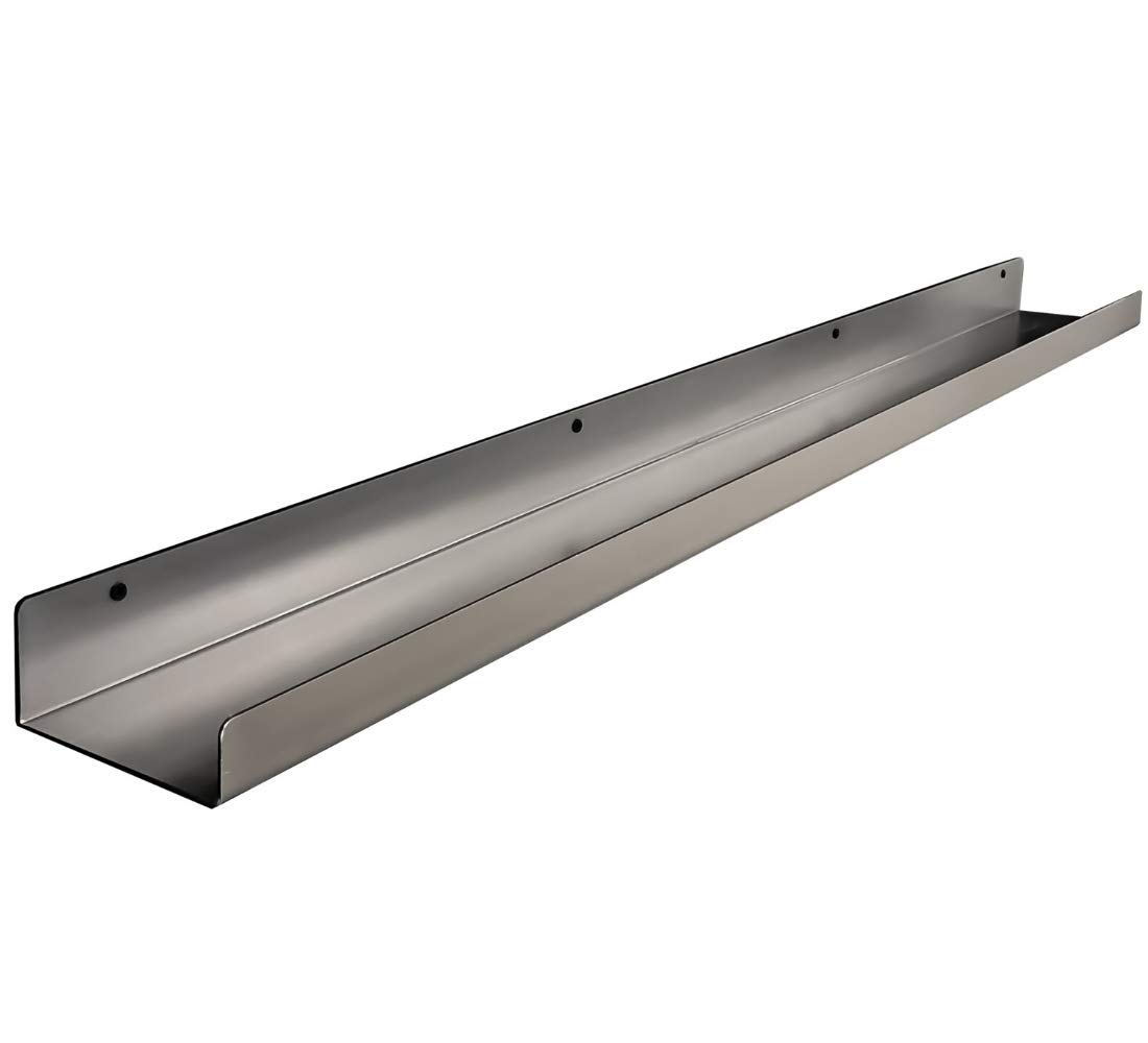 Buy Made in USA by DIY CARTEL Floating Metal Wall Shelf Picture Ledge