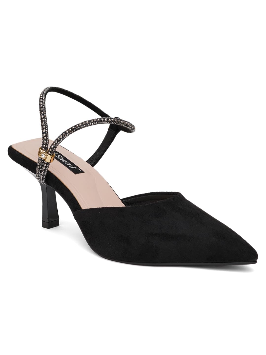 SHERRIF Womens Black Color Heels (SF-4482-BLACK-36) (B0CNQ18N1M) Amazon Price History, Amazon Price Tracker