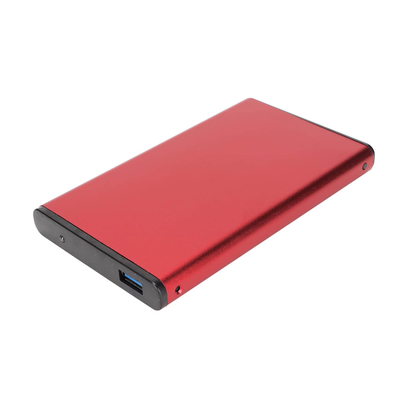 Disco Rigido Esterno, Disco Rigido Portatile Resaggio SSD Esterno HDD 2,5 Pollici da 5 Gbps 2 TB Custodia a Disco Rigido Antim Statico con Interfaccia USB3.0 per (BLACK) (SILVER) (BLUE) (rosso)
