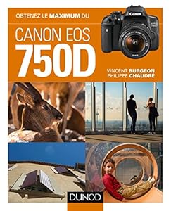 Livres Couvertures de Obtenez le maximum du Canon EOS 750D