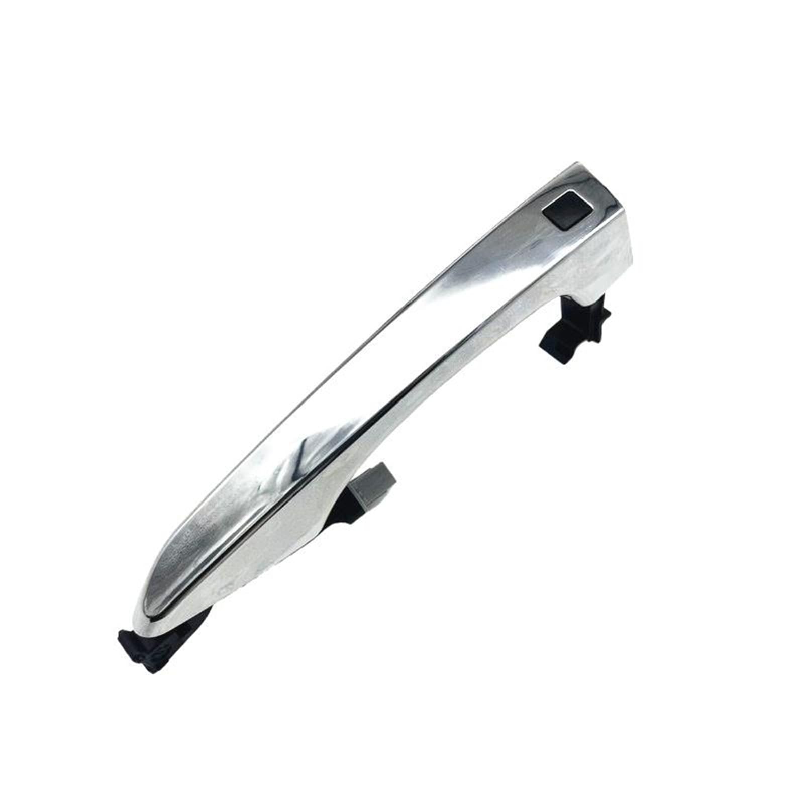 Qjahxkf Front Left Driver Replacement Exterior Door Handles Front Rear Left Right Chrome Exterior Door Handle Key Handle 82651D3710 83651D3010 For Hyundai For Tucson 2016 2017 2018 2019 2020 Outer Handle(Front Left Driver)