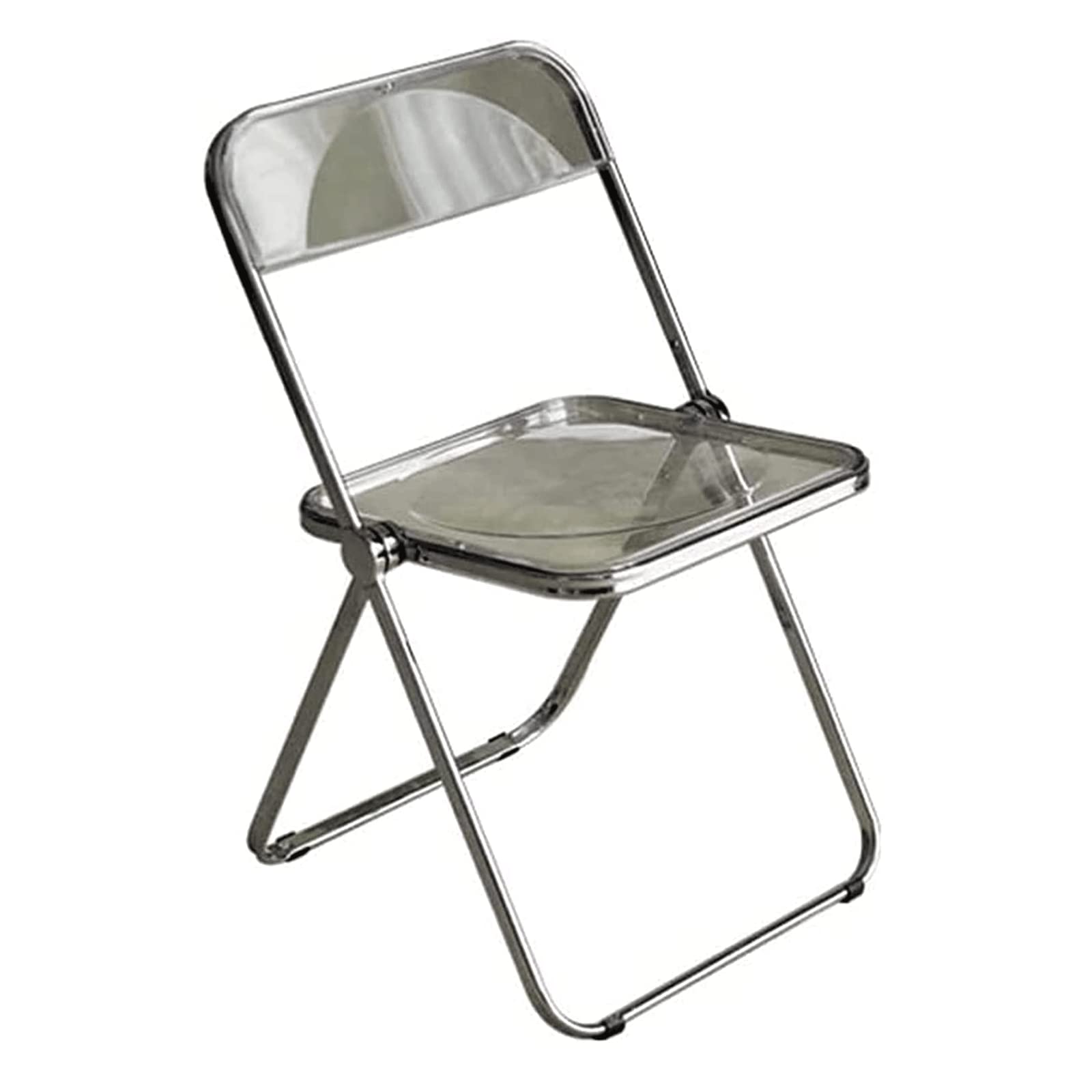 クリア アクリル折りたたみ椅子 Amazon｜実用的 折りたたみチェア レトロ折りたたみ椅子アクリルクリア
