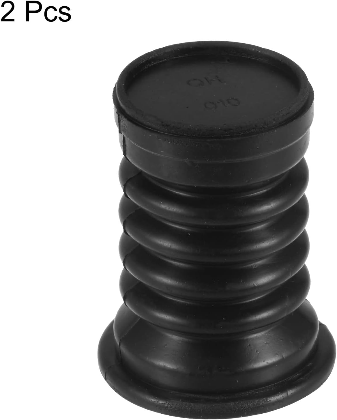 MECCANIXITY Washing Machine Drain Pipe Seal Silicone Sealing Plug Ring for Bathroom, Kitchen, Laundry Room, 59mm, Black Pack of 2