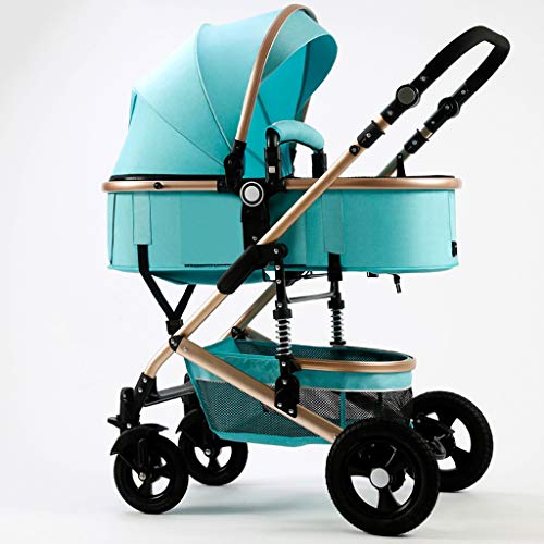 JIAX Baby Stroller,Pram Carriage Stroller - Modular Travel System, Lightweight Baby Stroller, Versatile, Easy Infant Car Seat Transfer, Oversized Storage Basket, Travel Stroller (Size : Style 7)