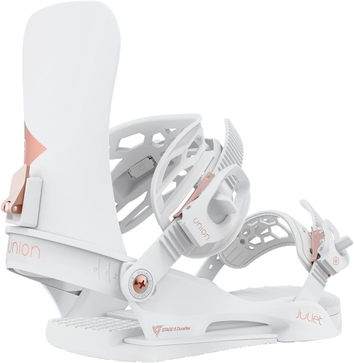 Union Juliet Snowboard Bindings Womens Sz S (4-6.5) White