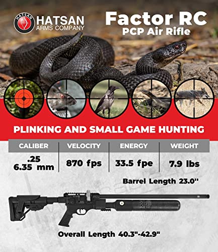 Hatsan Factor PCP Side Lever Action Air Rifle - Accuracy and Precision for Shooter Enthusiasts in Hunting and Target Pr